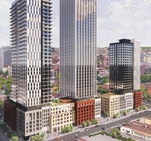 Une photo de la propriété commerciale de la rue Catherine.